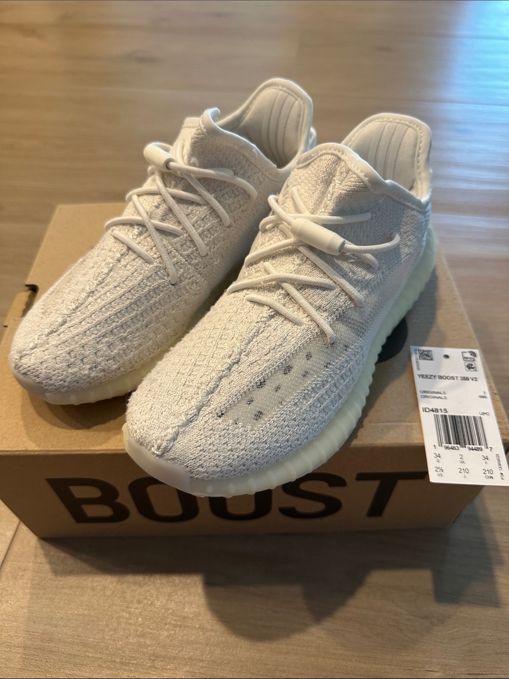 Yeezy Boost 350 V2 by Adidas size 2.5